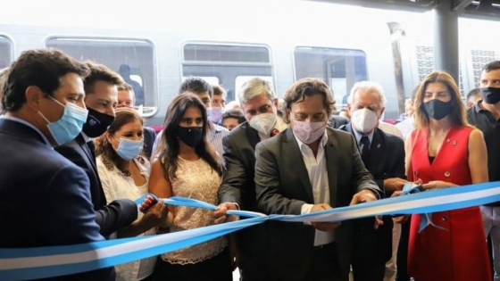 Con el recorrido Salta - Quijano, el tren urbano realizó su primer viaje de prueba