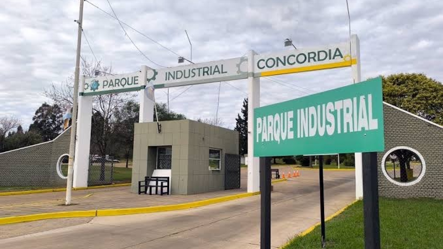 Concordia parque industrial obras de infraestructura avanzan