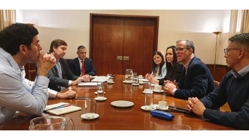 Reunión de Ingresos Públicos, Rentas de la Provincia y autoridades salteñas con distintos organismos