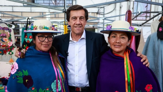 Sadir visitó la Feria Campesina Pucará y ratificó el apoyo del Gobierno a productores jujeños