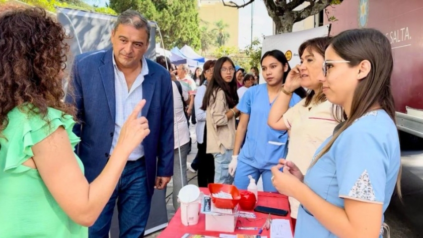 Se realizaron más de 650 prácticas sanitarias durante actividades por el Día de la Mujer