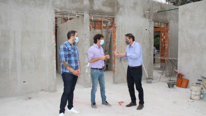 Katopodis recorrió obras del Plan Argentina Hace en San Fernando