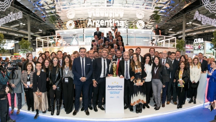 FITUR 2023: Santiago del Estero presente en la inauguración oficial del stand de Argentina