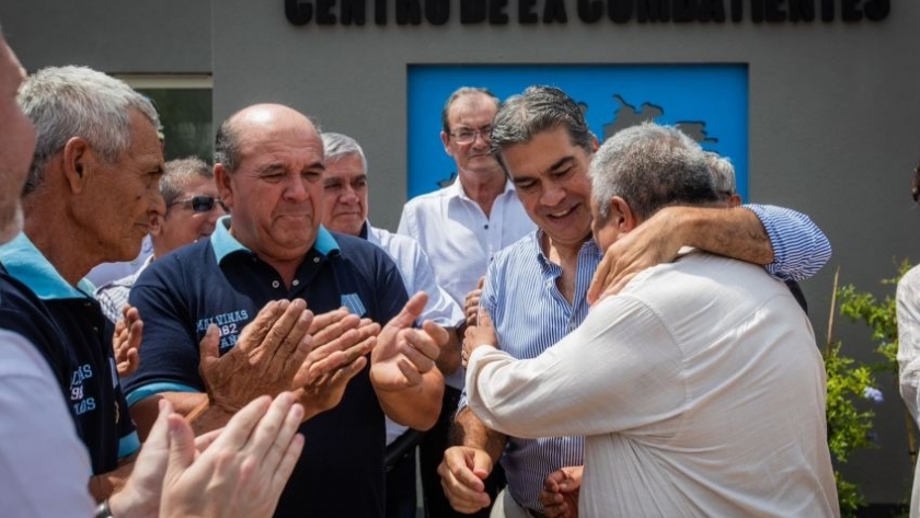 Capitanich inauguró el nuevo centro de veteranos de guerra en Las Breñas: “tiene que ser un espacio de memoria y reivindicación legítima”