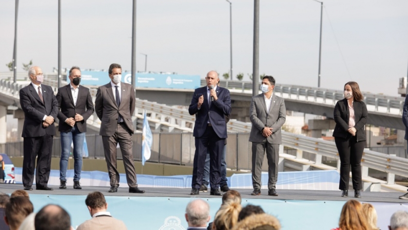 El ministro Guerrera en la inauguración de dos puentes modulares que benefician a 1.5 millones de personas: “La patria es el otro y entre todos la vamos a reconstruir”