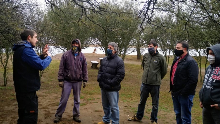 Uriburu se sumó al programa de Forestación Urbana