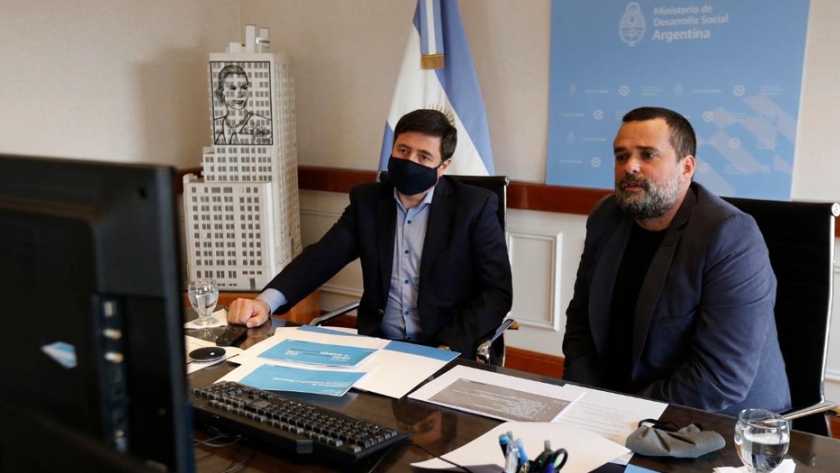 Presentamos "Obras + Trabajo" para impulsar el mejoramiento de los espacios públicos en barrios populares
