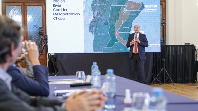 El gobernador Omar Perotti elevó a la legislatura provincial el proyecto de Ley para la creación del área protegida en Jaaukanigás