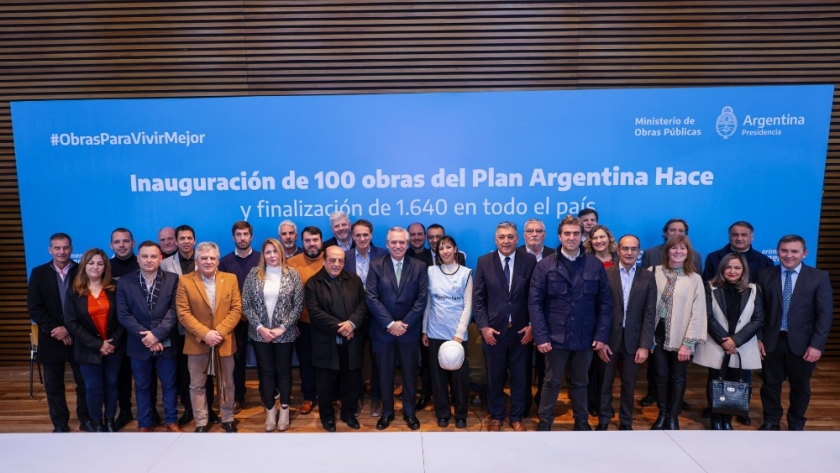 Alberto Fernández: “Durante nuestro gobierno no hubo ni un municipio en la Argentina que no haya recibido obra pública”