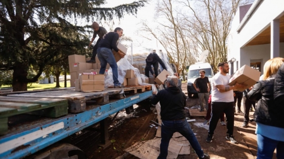 El Ministerio de Desarrollo Social brindó asistencia a las familias afectadas por las inundaciones en La Plata