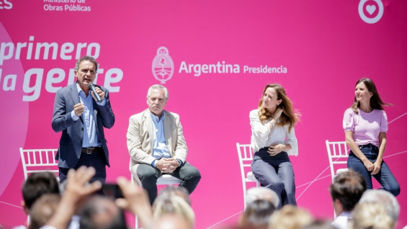 En Mar del Plata, Alberto Fernández, Katopodis y Tolosa Paz anunciaron la restauración del Instituto Saturnino Unzué