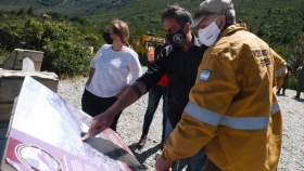 Incendios forestales en la Patagonia: el comité de emergencias se reunió en Bariloche