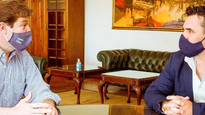 El Gobernador Melella se reunió con el Secretario de Energía de la Nación