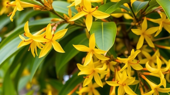 Ylang-ylang: el árbol tropical de rápido crecimiento que gana espacio en los jardines argentinos