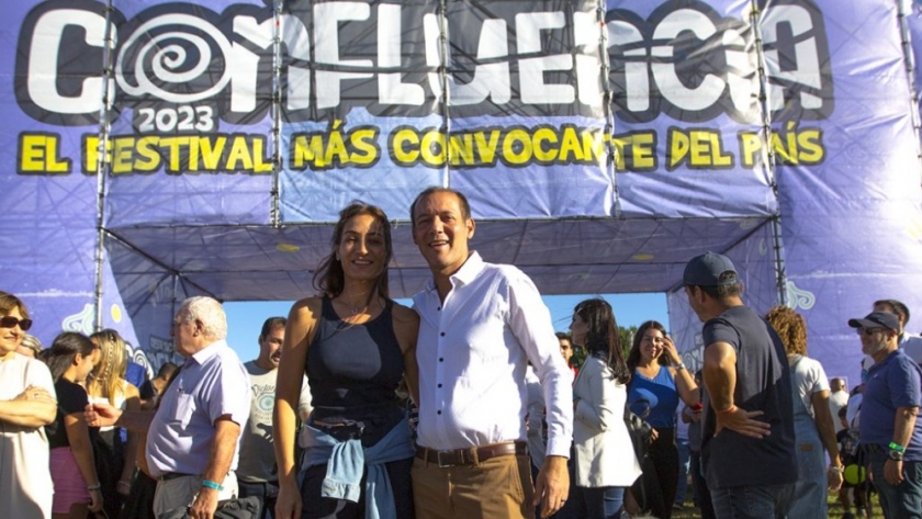 Se encendieron las luces de la Fiesta Nacional de la Confluencia