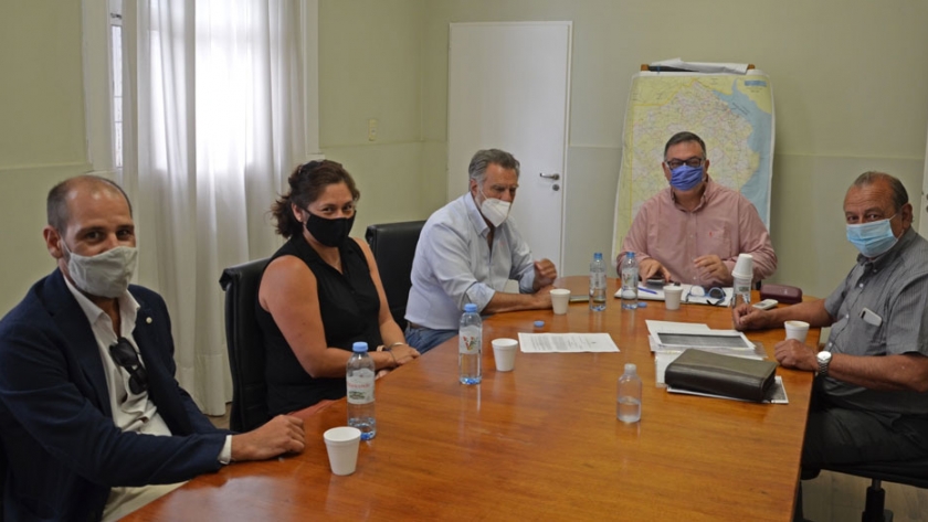 El administrador de Vialidad se reunió con intendentes