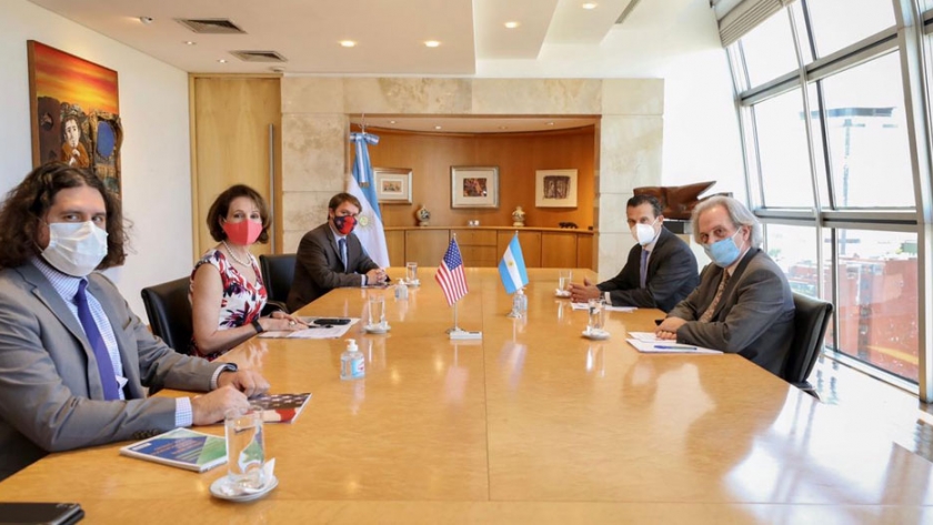 Reunión de trabajo de la Cancillería con la Embajada de los Estados Unidos