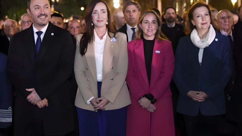 Clara Muzzio en el Cabildo
