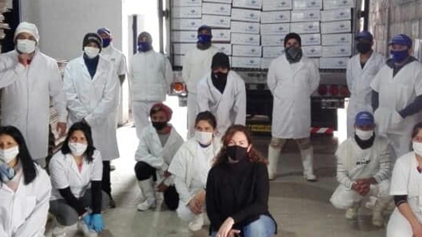 Nuevo embarque de exportación de la Cabritera de Ojo de Agua S.R.L.