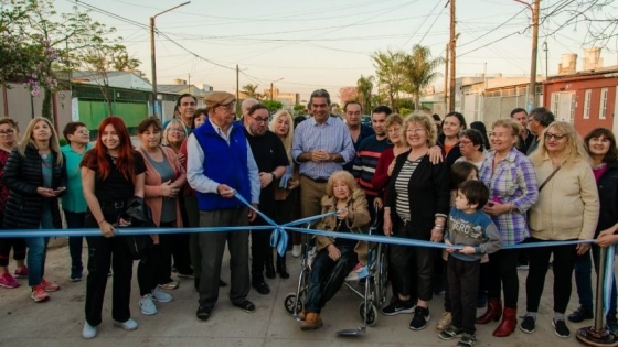 Capitanich habilitó 58 nuevas cuadras de pavimento en varios barrios de Resistencia