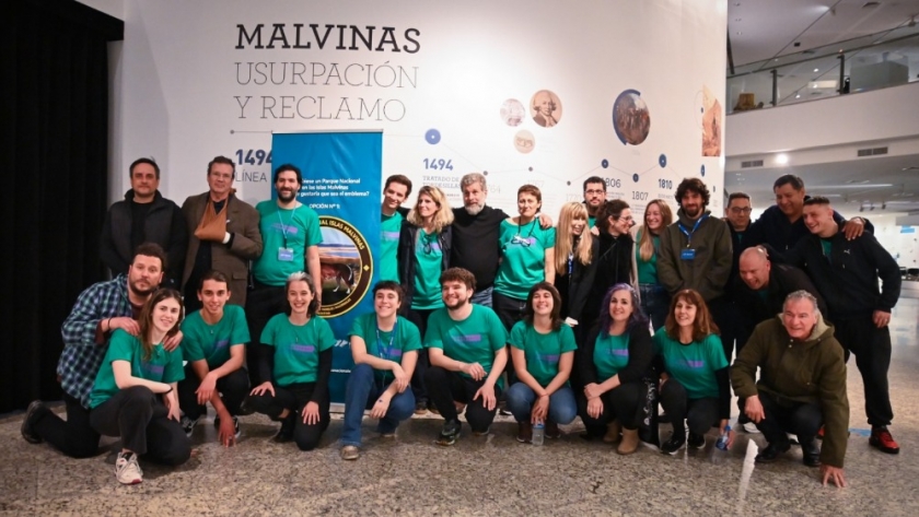 Se eligió un emblema para un parque nacional simbólico en las Islas Malvinas