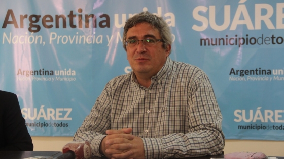<El ministro de Desarrollo Agrario, Javier Rodríguez, presentó el proyecto del nuevo Mercado Concentrador Frutihortícola de Coronel Suárez