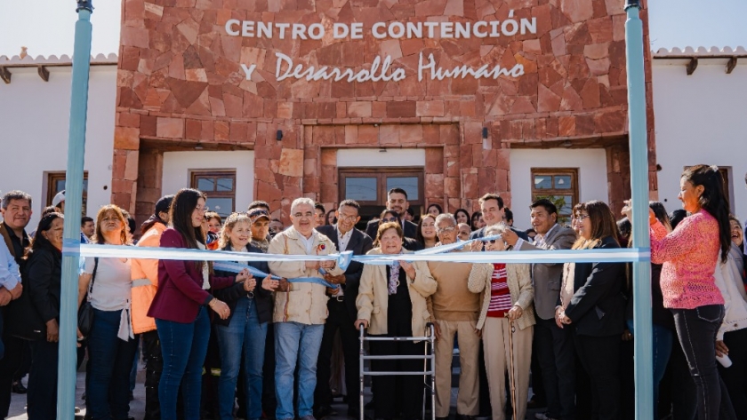 Jalil inauguró en Fiambalá el Centro de Contención y Desarrollo Humano “Lastenia del Carmen Salva de Valeriano”