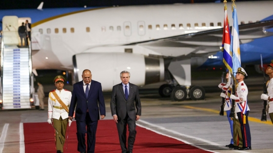 El presidente arribó a Cuba para participar de la Cumbre G77+China