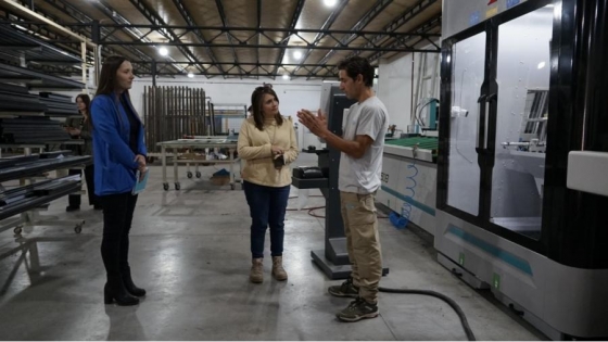 Impulsan el desarrollo industrial con visitas a emprendimientos en Intendente Alvear