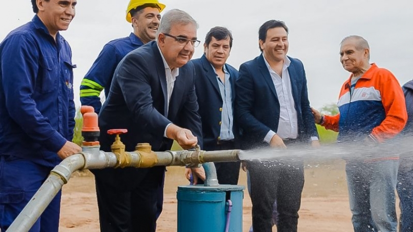 Obras de agua, SUM y viviendas sociales para los vecinos de Tapso