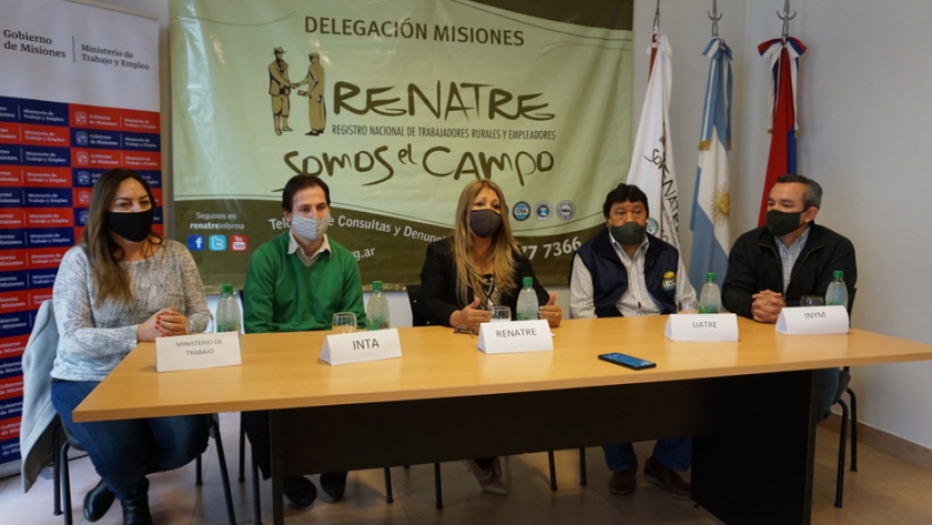 Capacitarán a trabajadores tareferos en Misiones