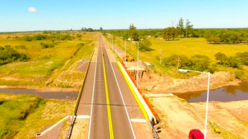 El Gobierno inauguró el puente San Juan sobre la Ruta 12, en Corrientes
