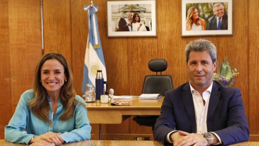 Tolosa Paz se reunió con el gobernador de San Juan
