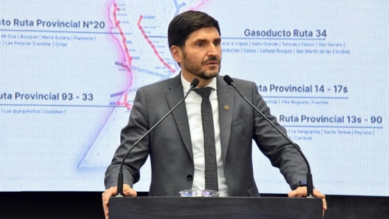 Pullaro anunció una inversión de $ 196 mil millones en un histórico plan de gasoductos para la provincia