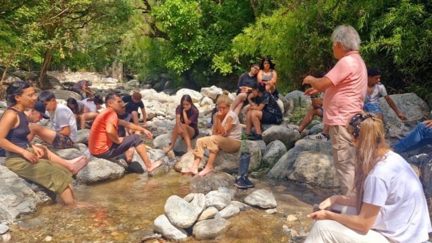 Los ganadores del Eco-Challenge visitaron reservas naturales en Villa de Merlo