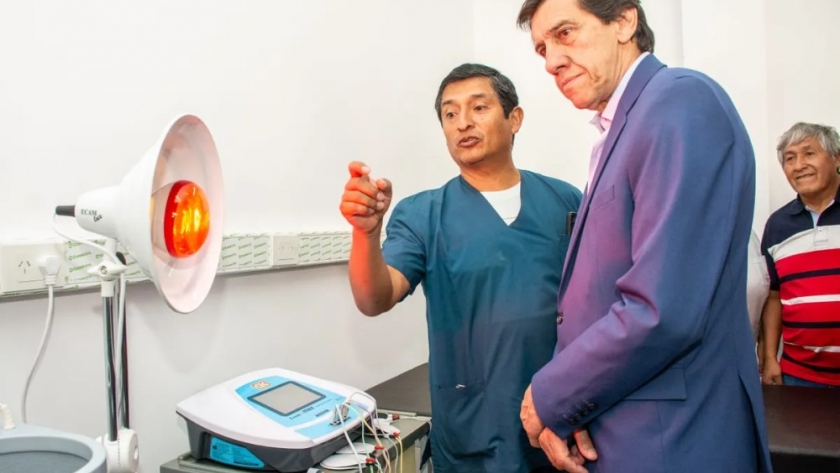 Sadir inauguró el primer Centro de Rehabilitación en el interior