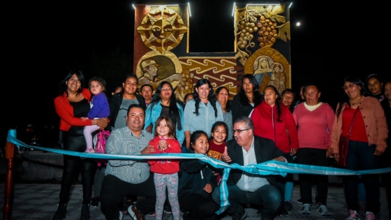 <En Hualfín, Raúl participó de actividades por el Día de la Mujer e inauguró la plaza “El Encuentro”