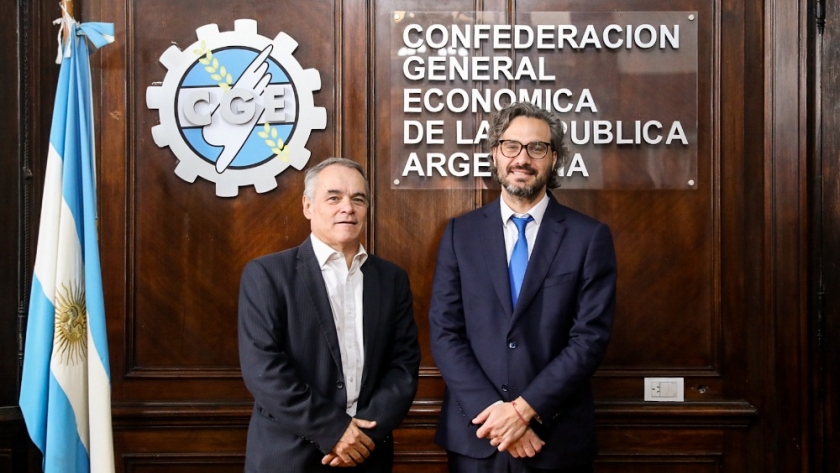 Cafiero se reunió con la CGERA para avanzar en un programa que permitirá comercializar más productos argentinos hacia Brasil
