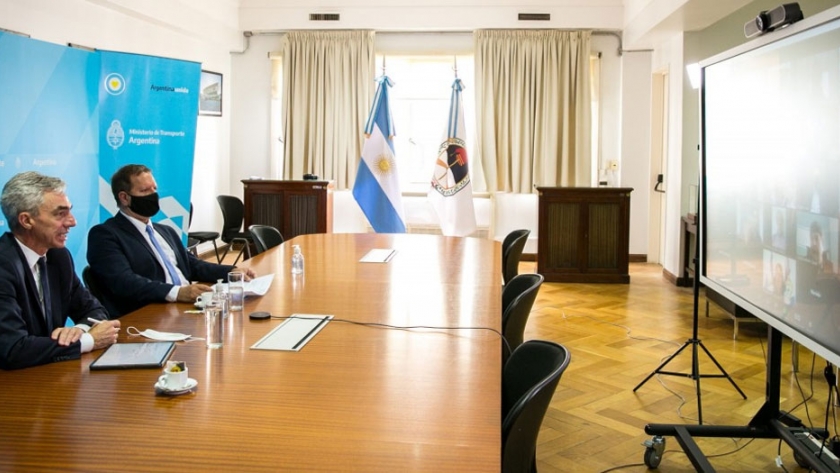 Meoni y Salvarezza se reunieron con autoridades de Y-TEC para analizar el uso de hidrógeno en transporte
