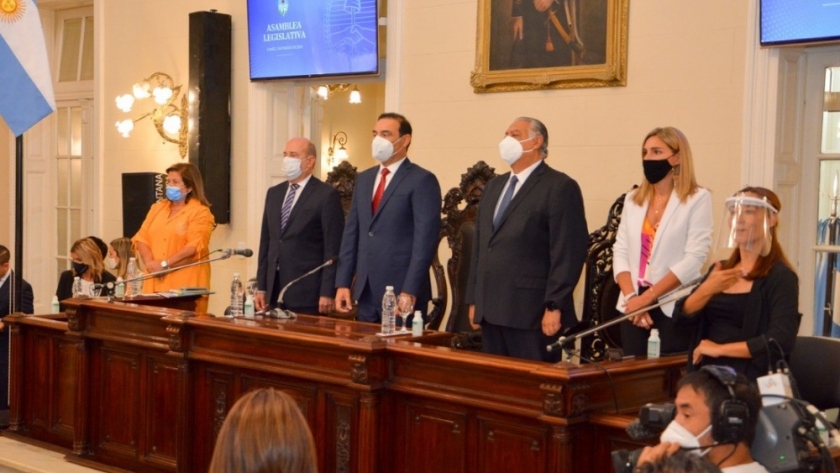 Valdés inauguró un nuevo período de Sesiones Ordinarias en la Legislatura
