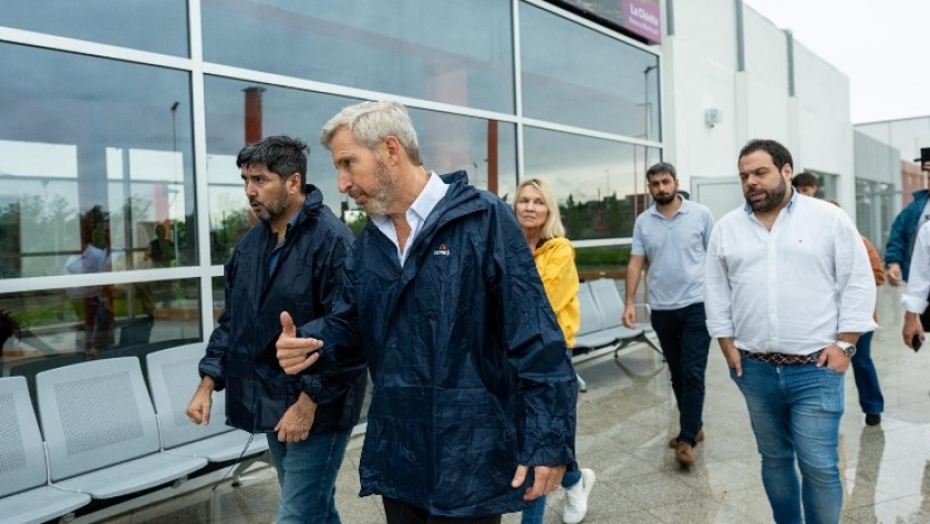 Frigerio recorrió las zonas afectadas en Villaguay tras el temporal