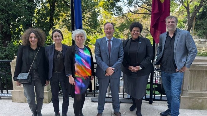 Europa se lee en Buenos Aires: Isabelle Wéry fortalece lazos culturales con Argentina