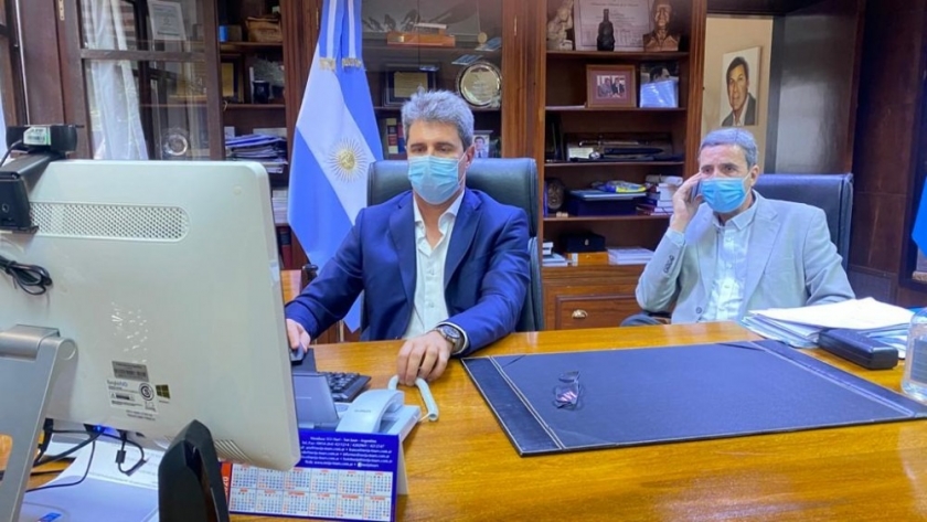 El Gobernador se interiorizó sobre los avances en los proyectos mineros Josemaría y Filo del Sol