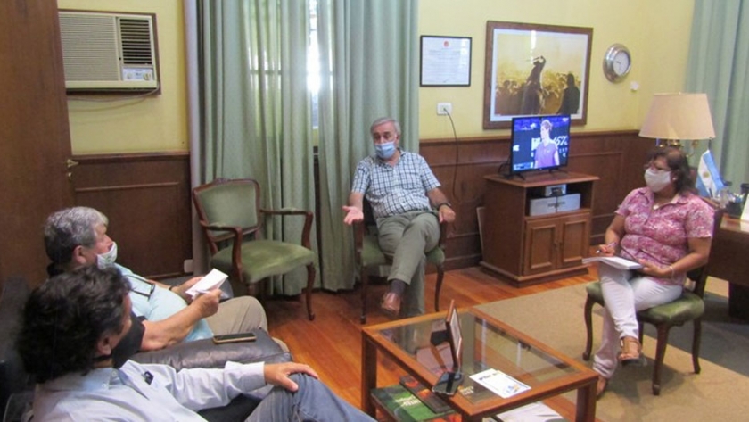 Anselmo y el CPIAC avanzaron en una agenda clave para el desenvolvimiento profesional de los ingenieros agrónomos