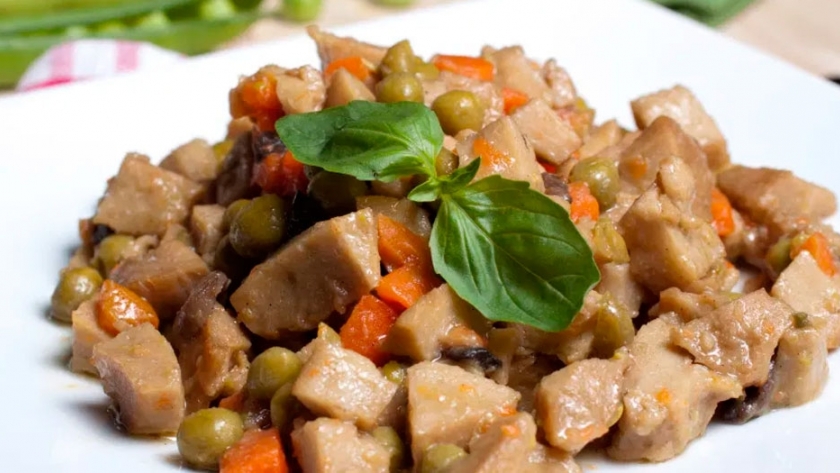 El seitán, o carne vegetal, y los beneficios de este preparado a base de glúten