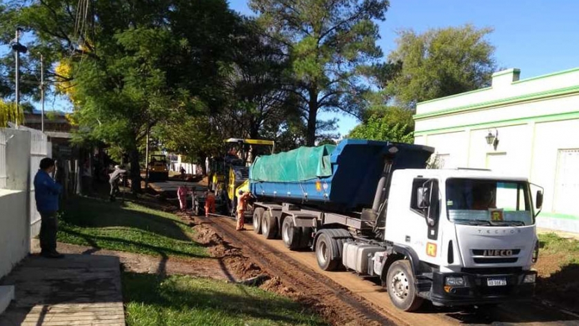 La Provincia lleva adelante obras en barrios de Bella Vista