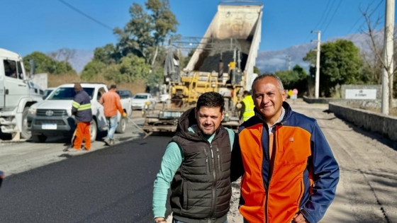 Campo Quijano avanza con pavimento, canales y mejoras en espacios públicos