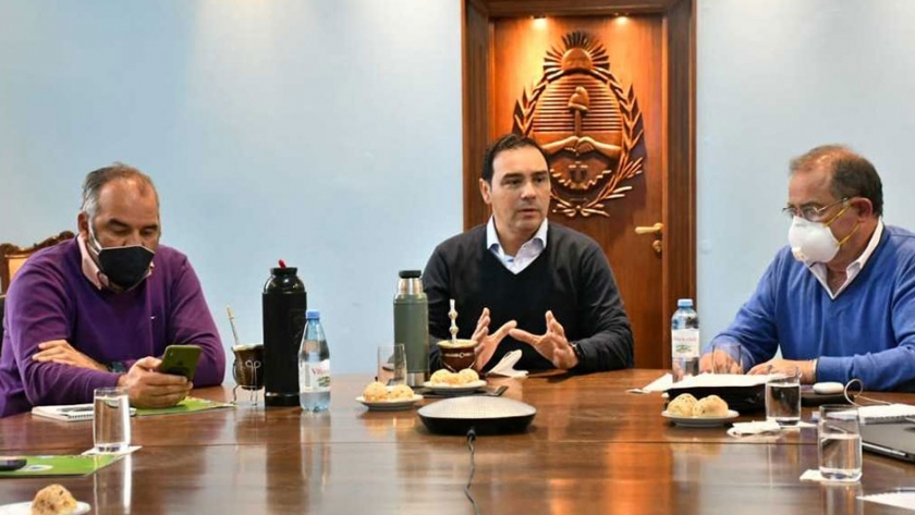 El Gobernador analizó el Plan de Infraestructura de la ciudad Capital