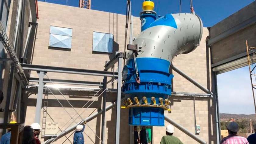 Conocé cómo funciona la nueva central hidroeléctrica de Lunlunta