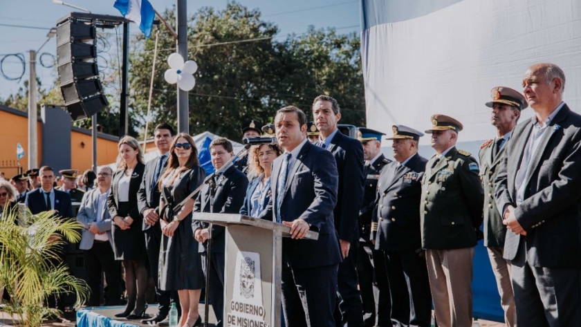 25 de Mayo en San Pedro: Herrera Ahuad encabezó el acto central en conmemoración de la Revolución de Mayo